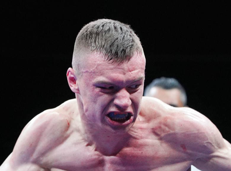 Blazej Nowak in the ring